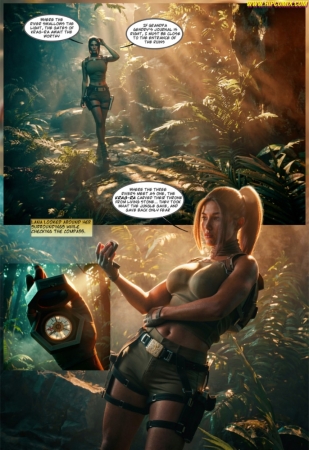 LANA JONES - THE TEMPLE OF KRAG-RA 1-4