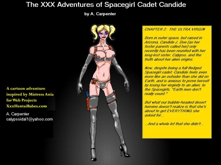 The XXX Adventures of Spacegirl Cadet Candide