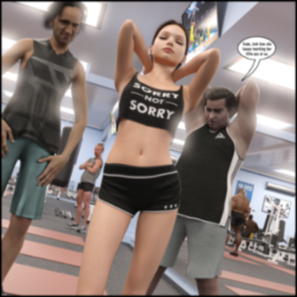 DarkLord - Natasha Gym 01