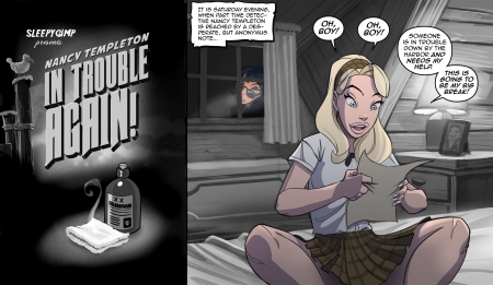 Sleepygimp - Nancy Templeton In Trouble Again (full color)